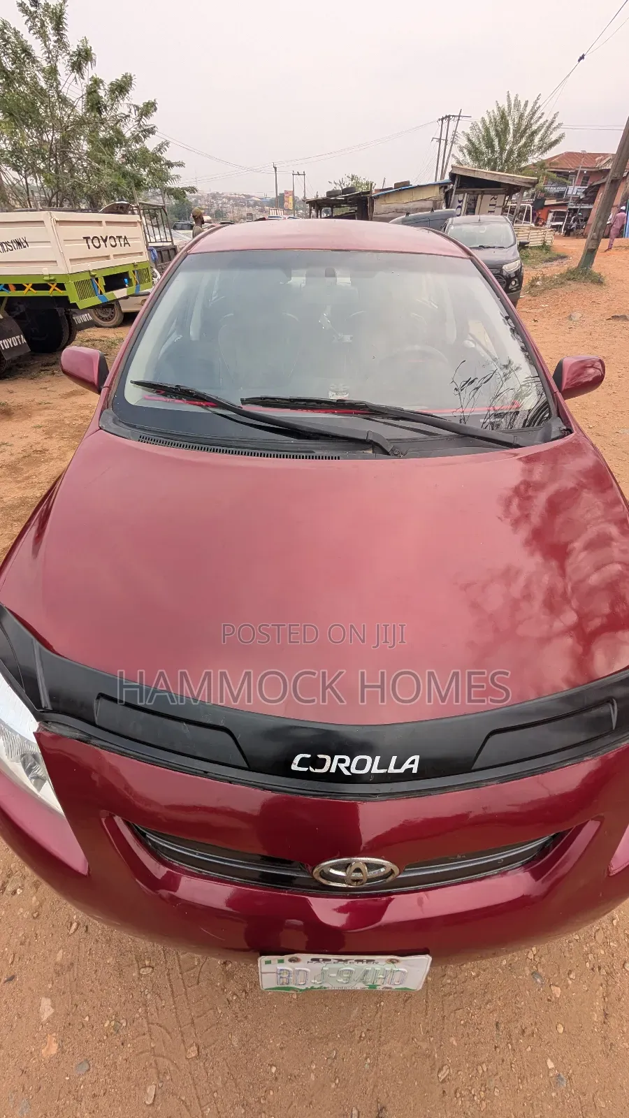 Toyota Corolla 2009 Red