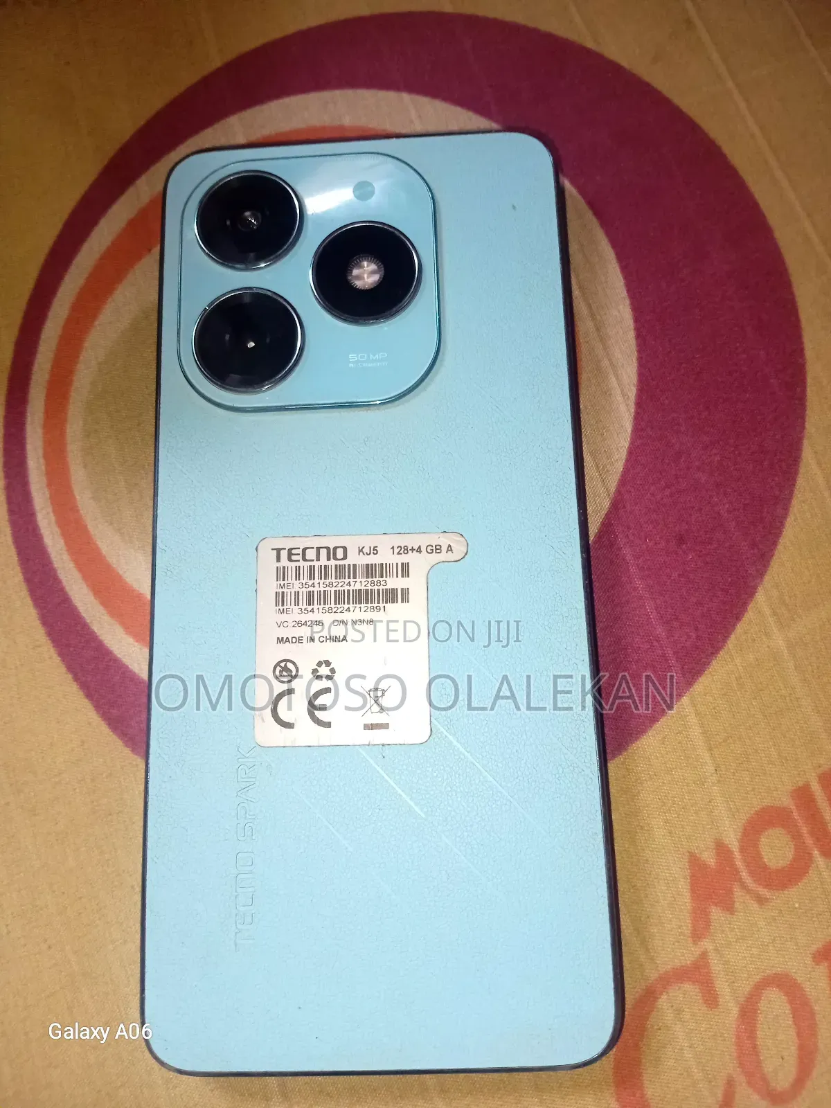 Tecno Spark 20 128 GB Blue