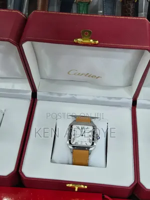 Cartier Leather Watch