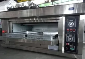 2: Trays Gas Oven Industrial Machine