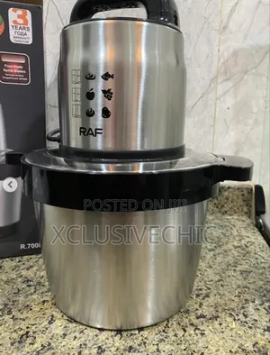 Raf 6 Litres Yam Pounder Food Processor