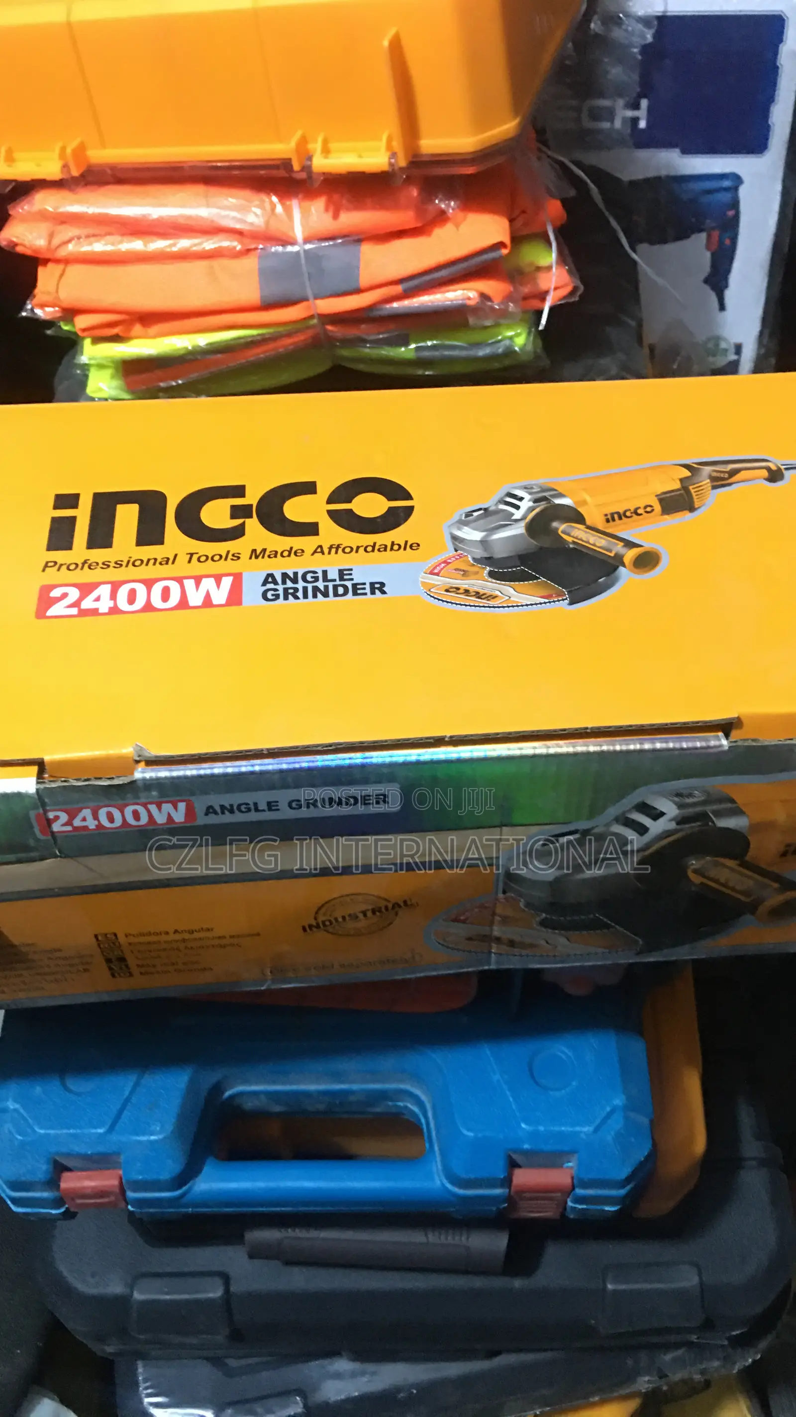 2400 Watts, 9" Angle Grinder/ Filling Machine