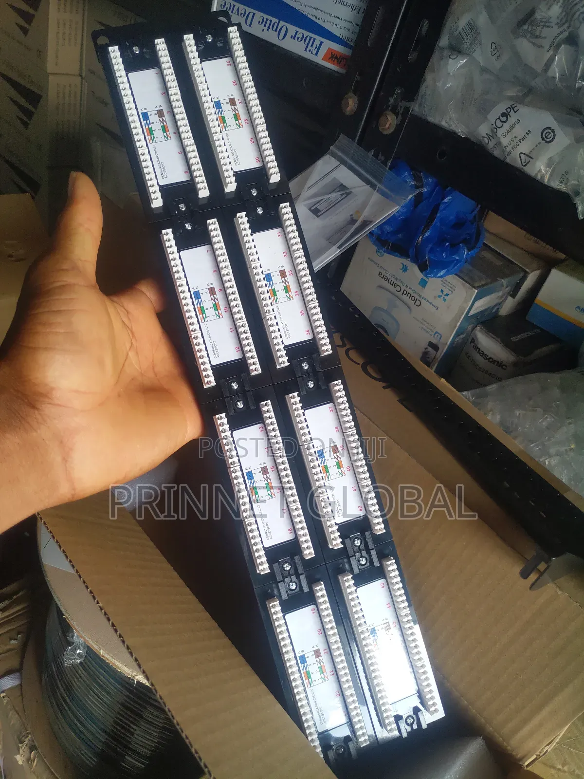 48port Cat6 Commscope Patch Panel