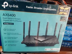 Tp-Link Archer Ax72 Dual Band 6 Stream Gigabit Wi-Fi 6 Router