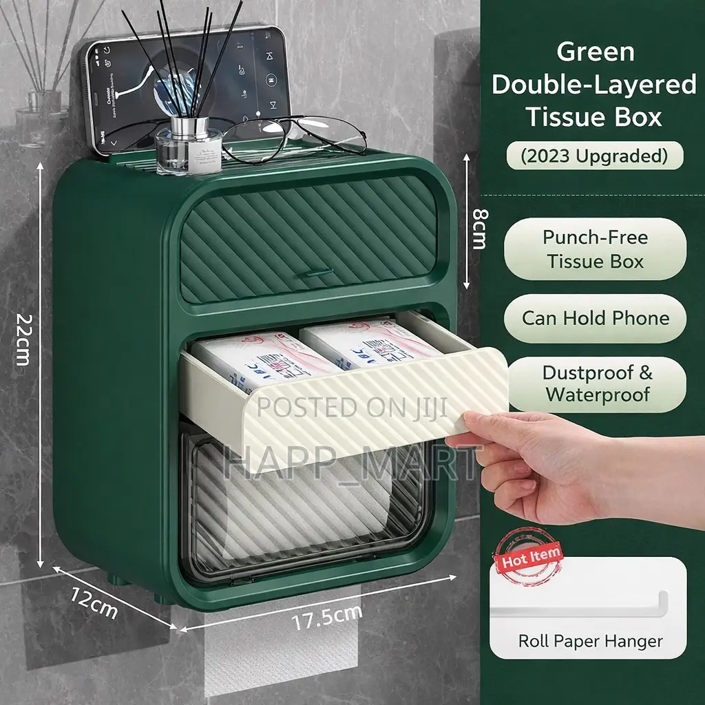 Wall Mounted Tissue Box