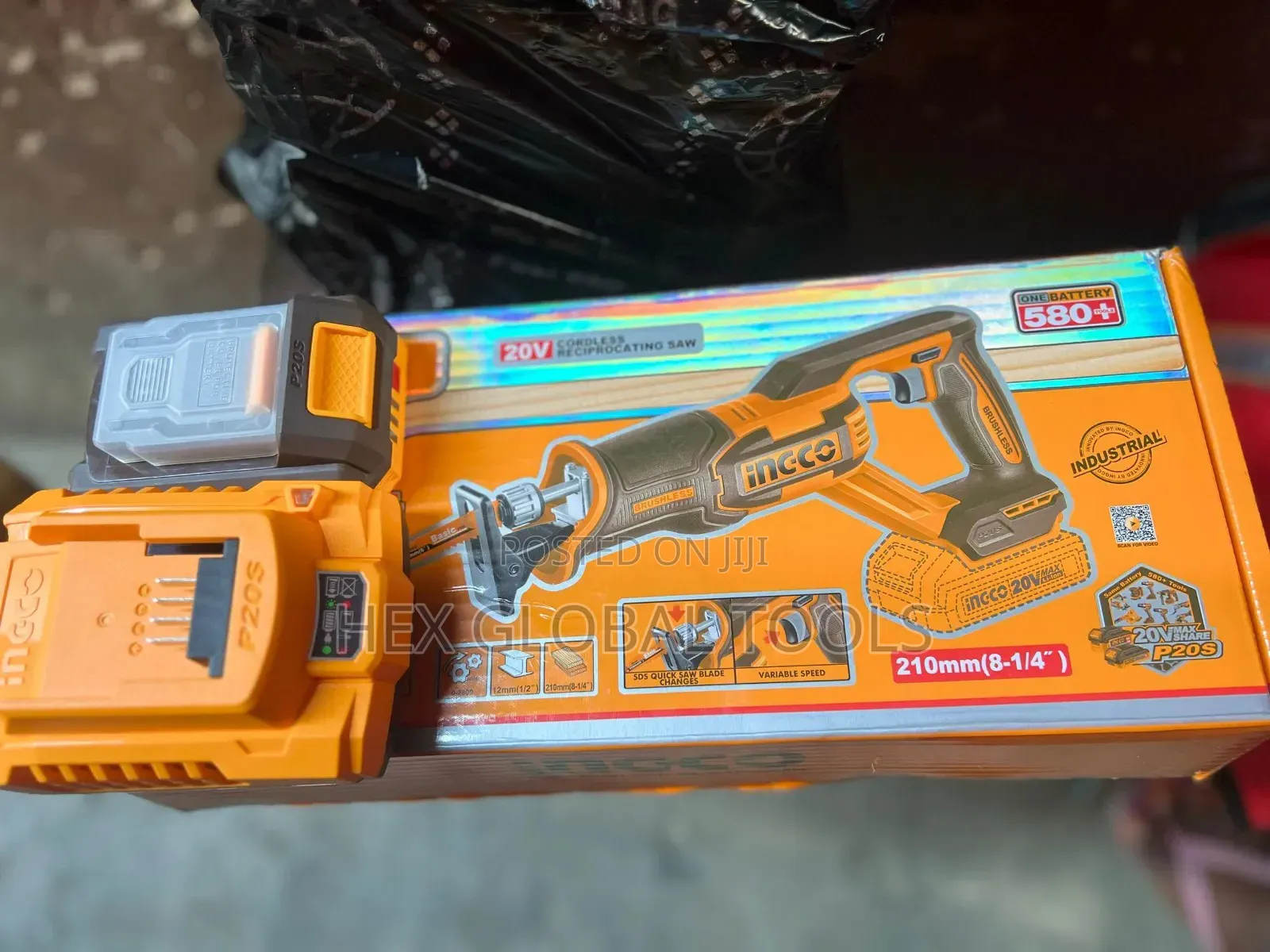 Ingco Cordless Reciprocating Saw Machine