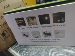 Solar Clean Energy Power Bank With 3bulbs 24hour Lighting