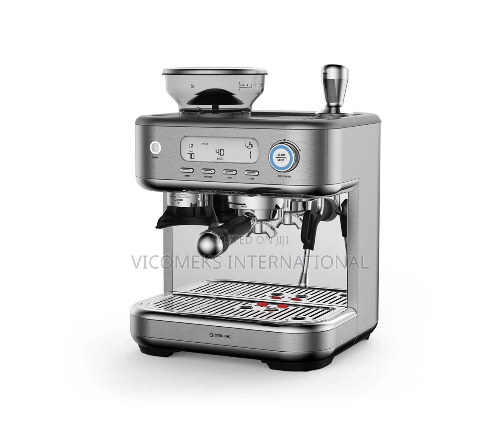 Premium Espresso Machine With Grinder