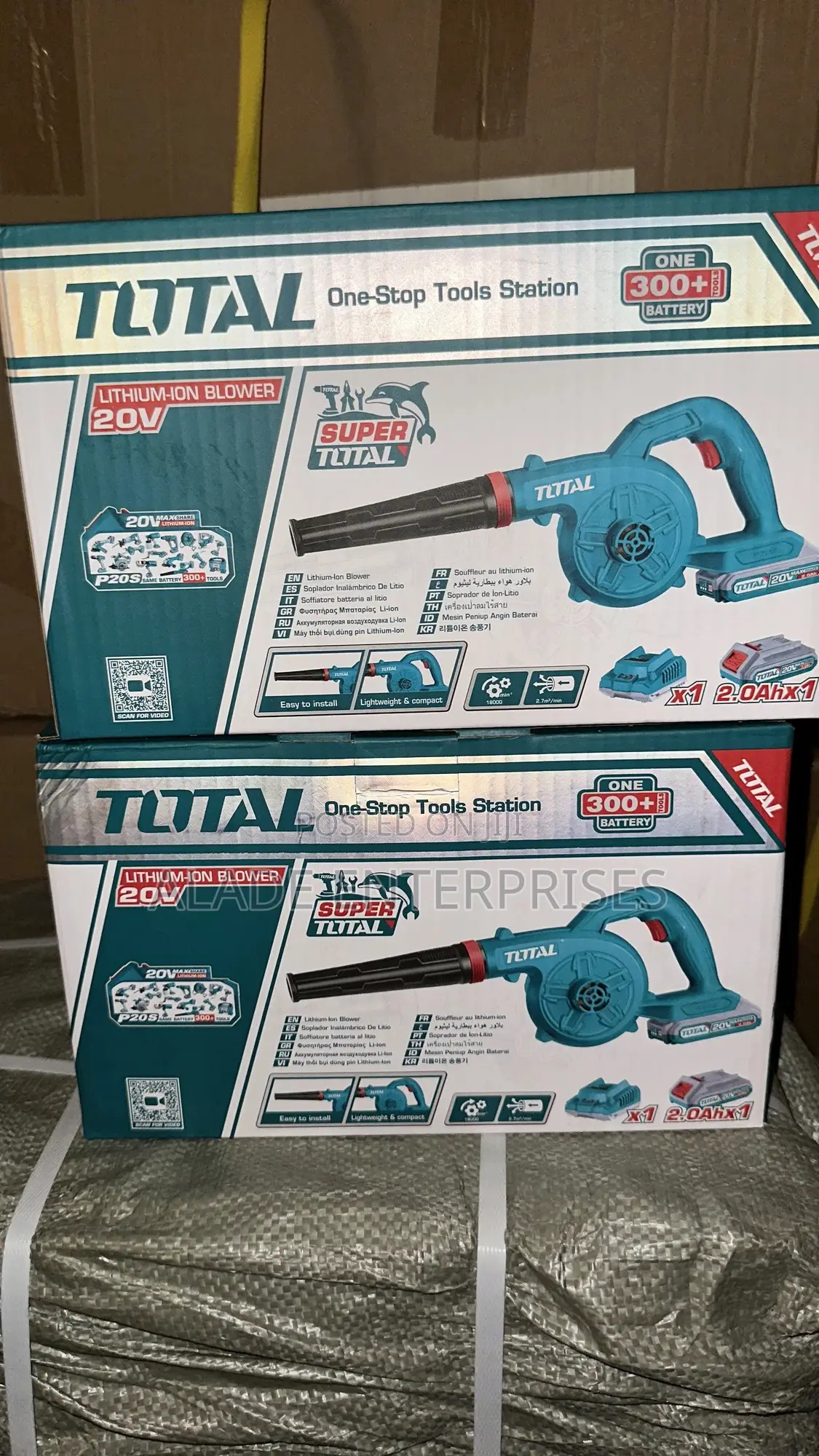 Total Cordless Blower Voltage:20v