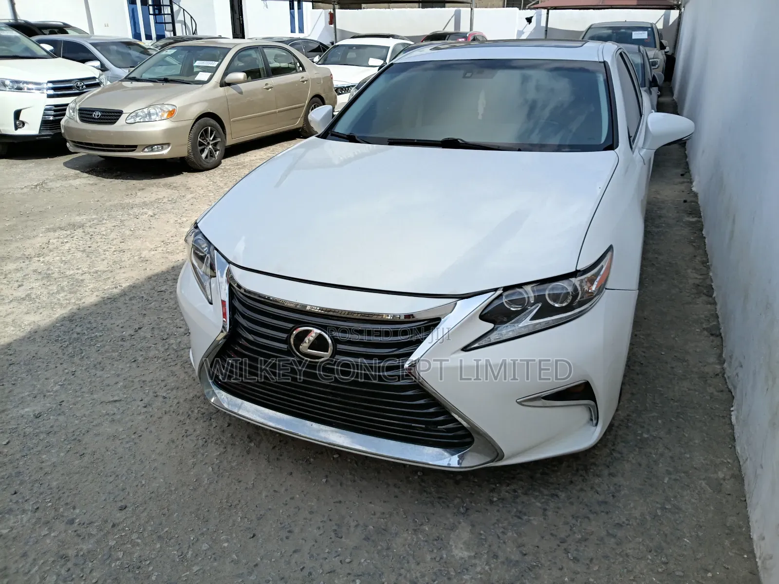 Lexus ES 2014 White