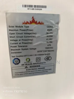 650watts Solar Panels Available Now