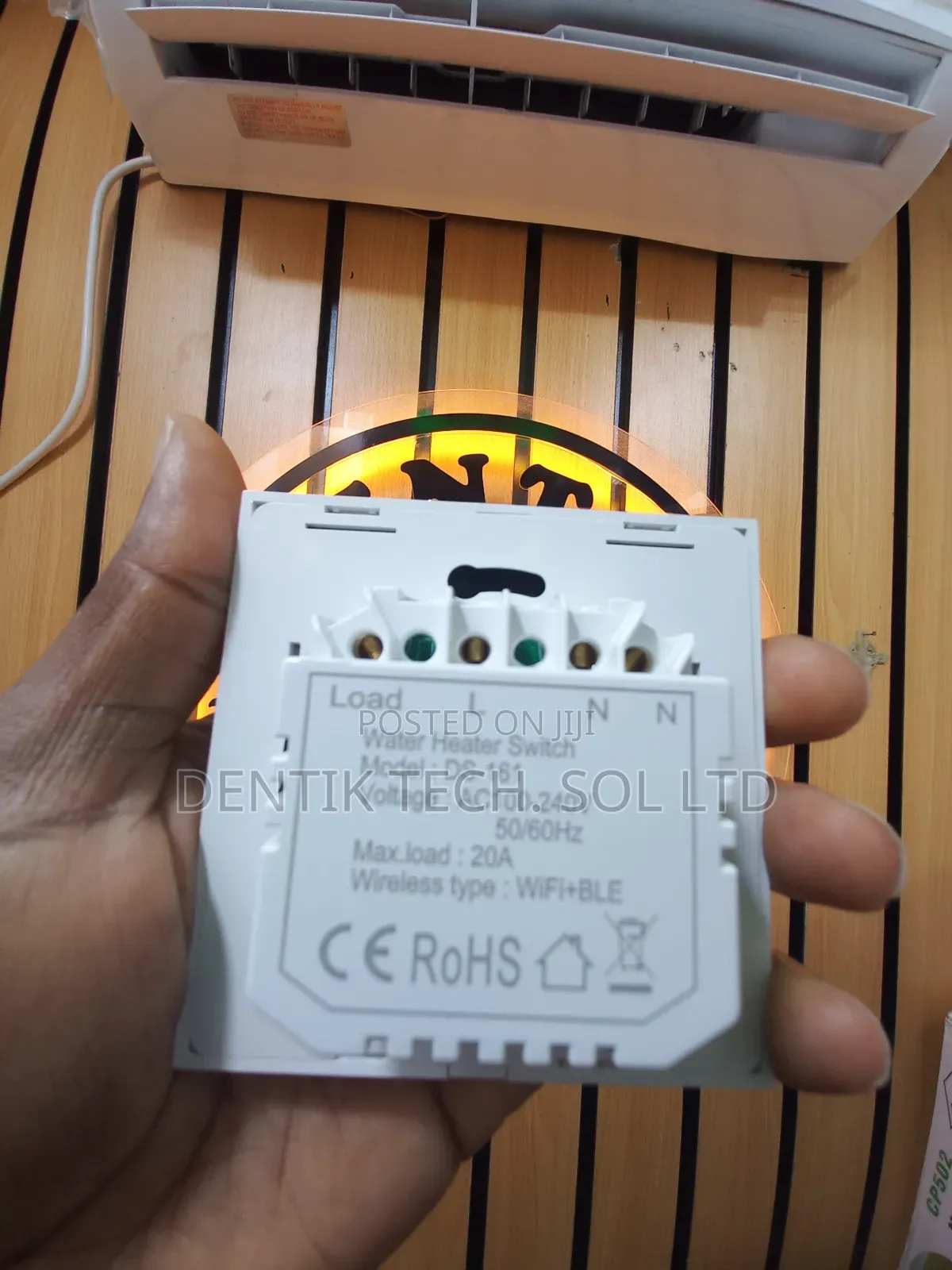 Tuya Wifi Water Heater Switch- 20a