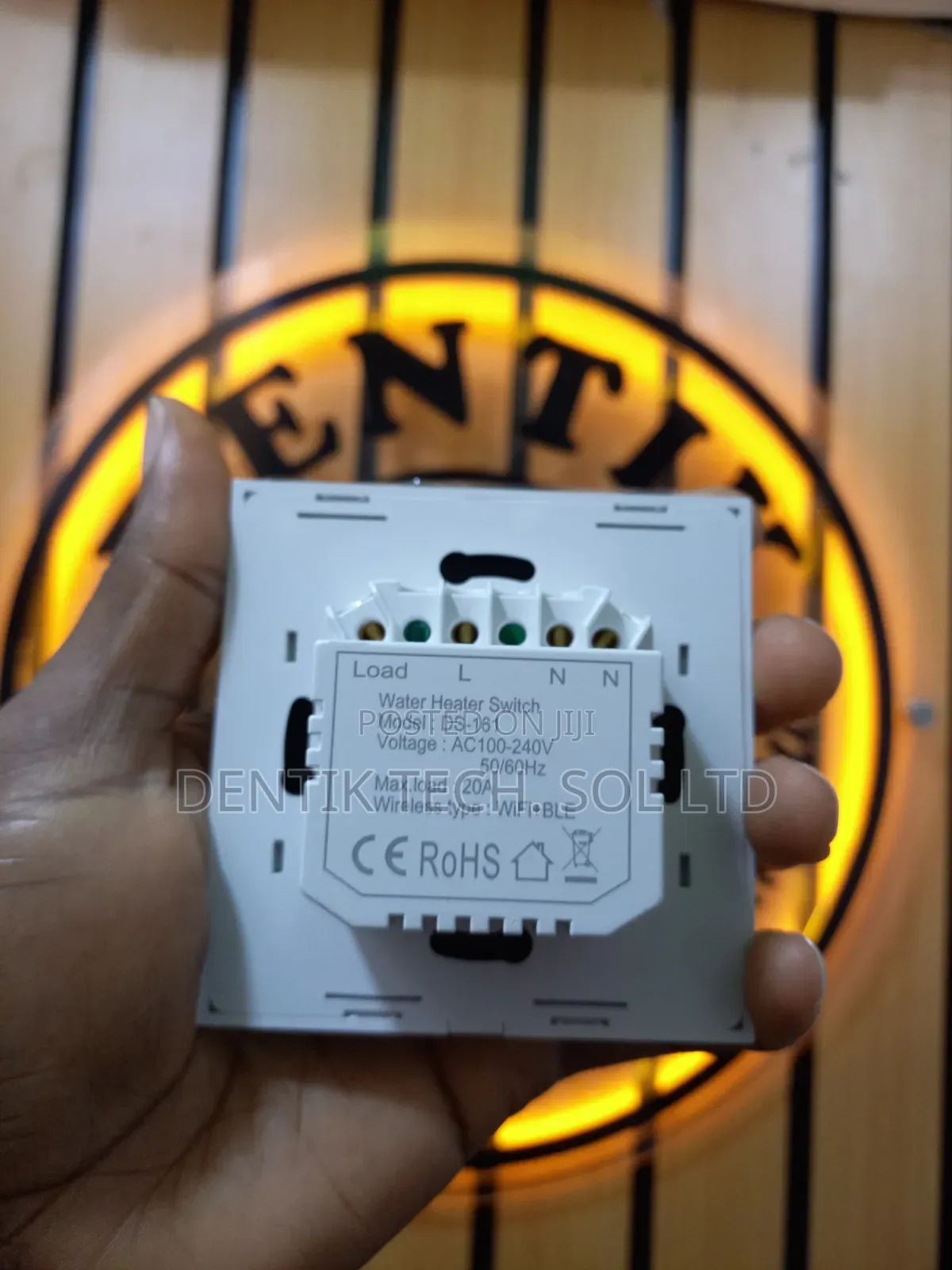 Tuya Wifi Water Heater Switch- 20a