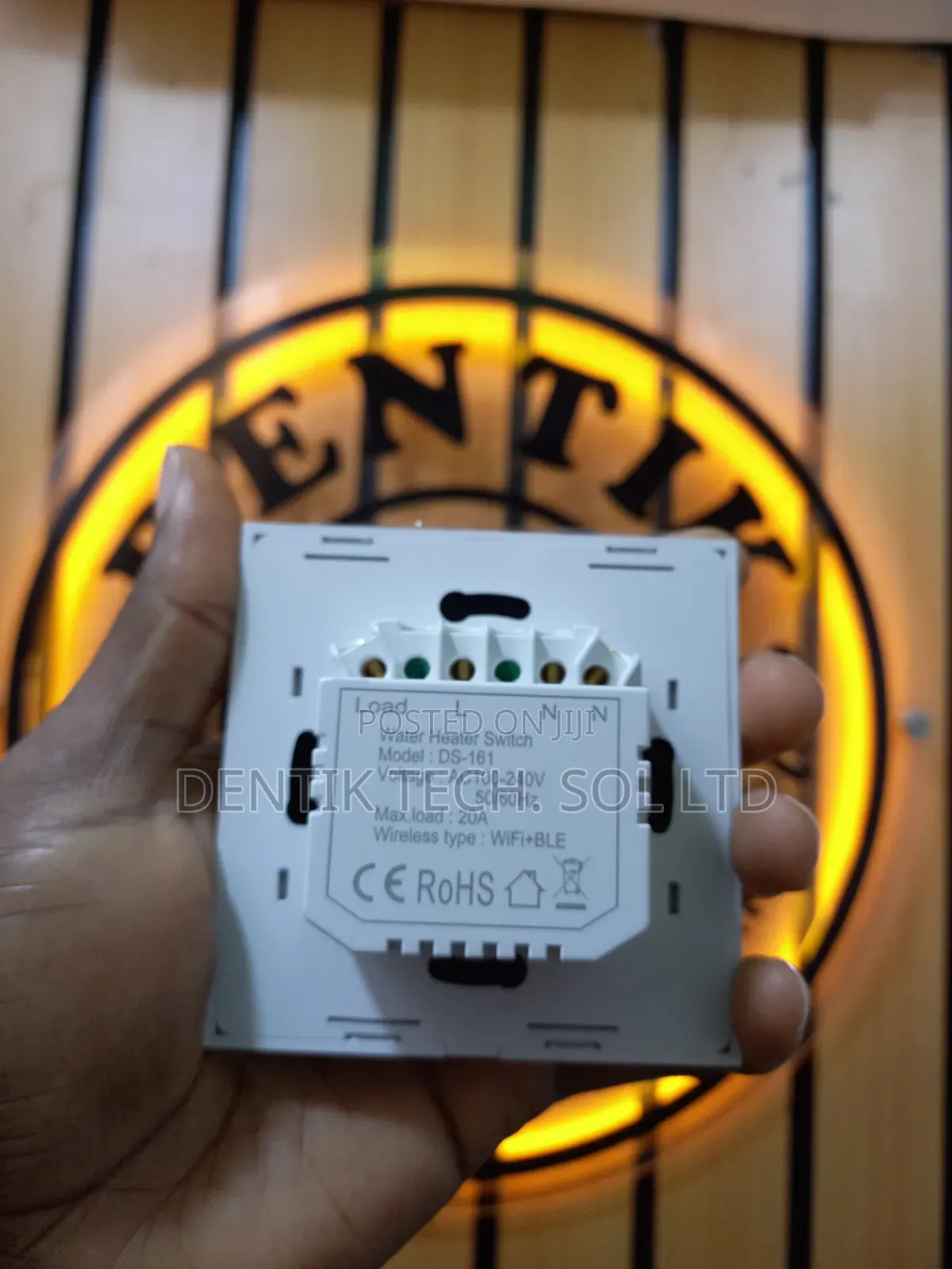 Tuya Wifi Water Heater Switch- 20a