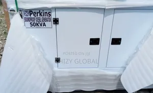 Perkins 50kva Soundproof Gen With a Year 6month Warranty