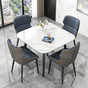 Marble Top Dining Set