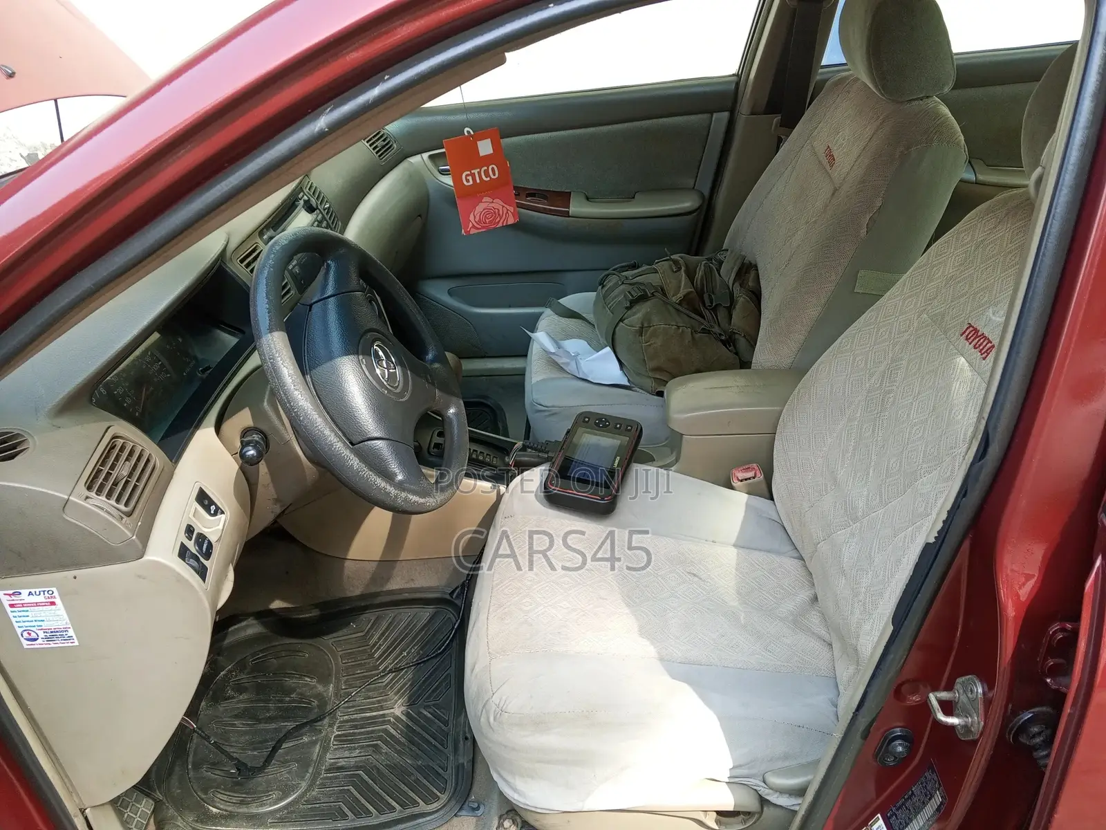 Toyota Corolla 2005 Red