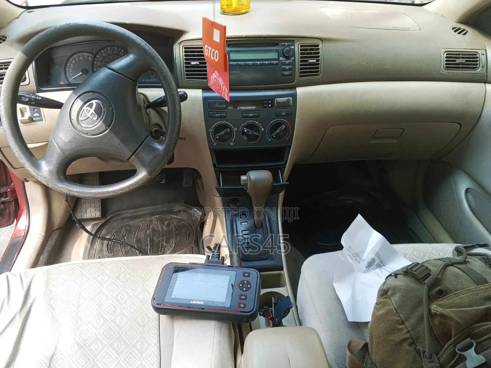 Toyota Corolla 2005 Red