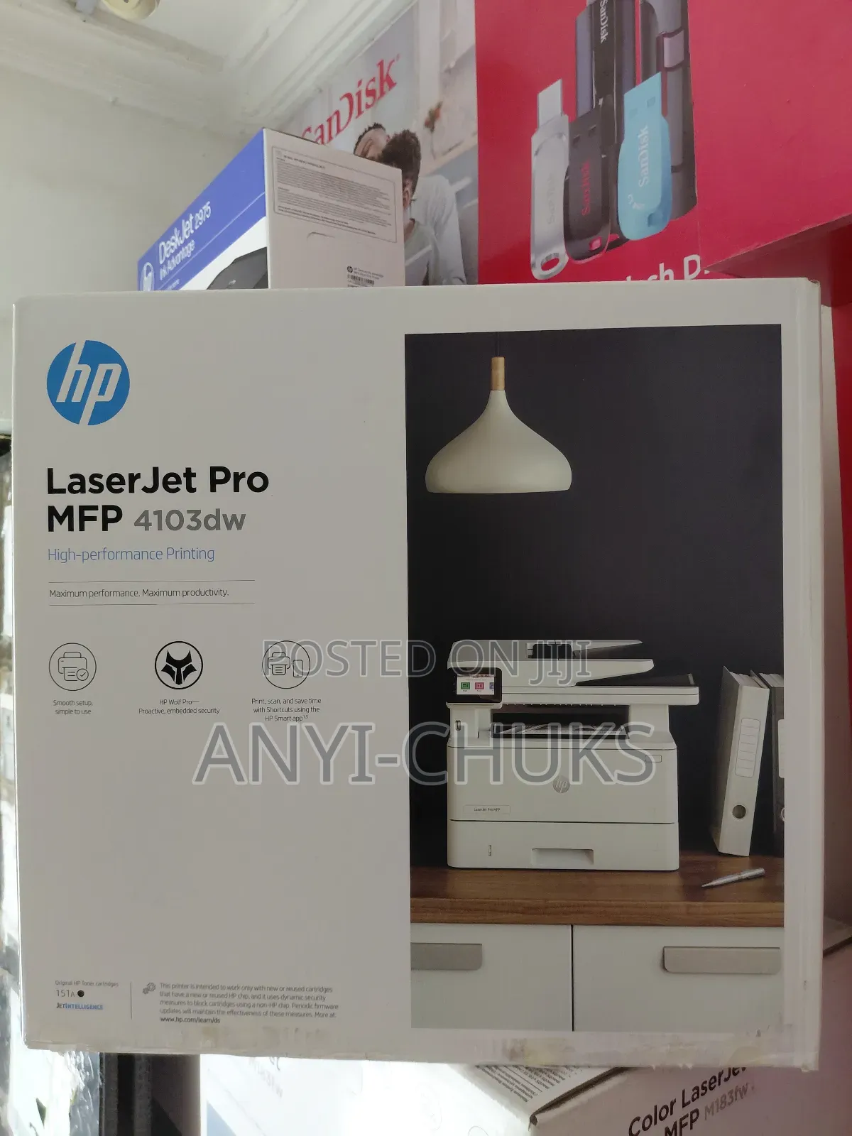 Hp Laserjet Pro MFP M4103dw Printer