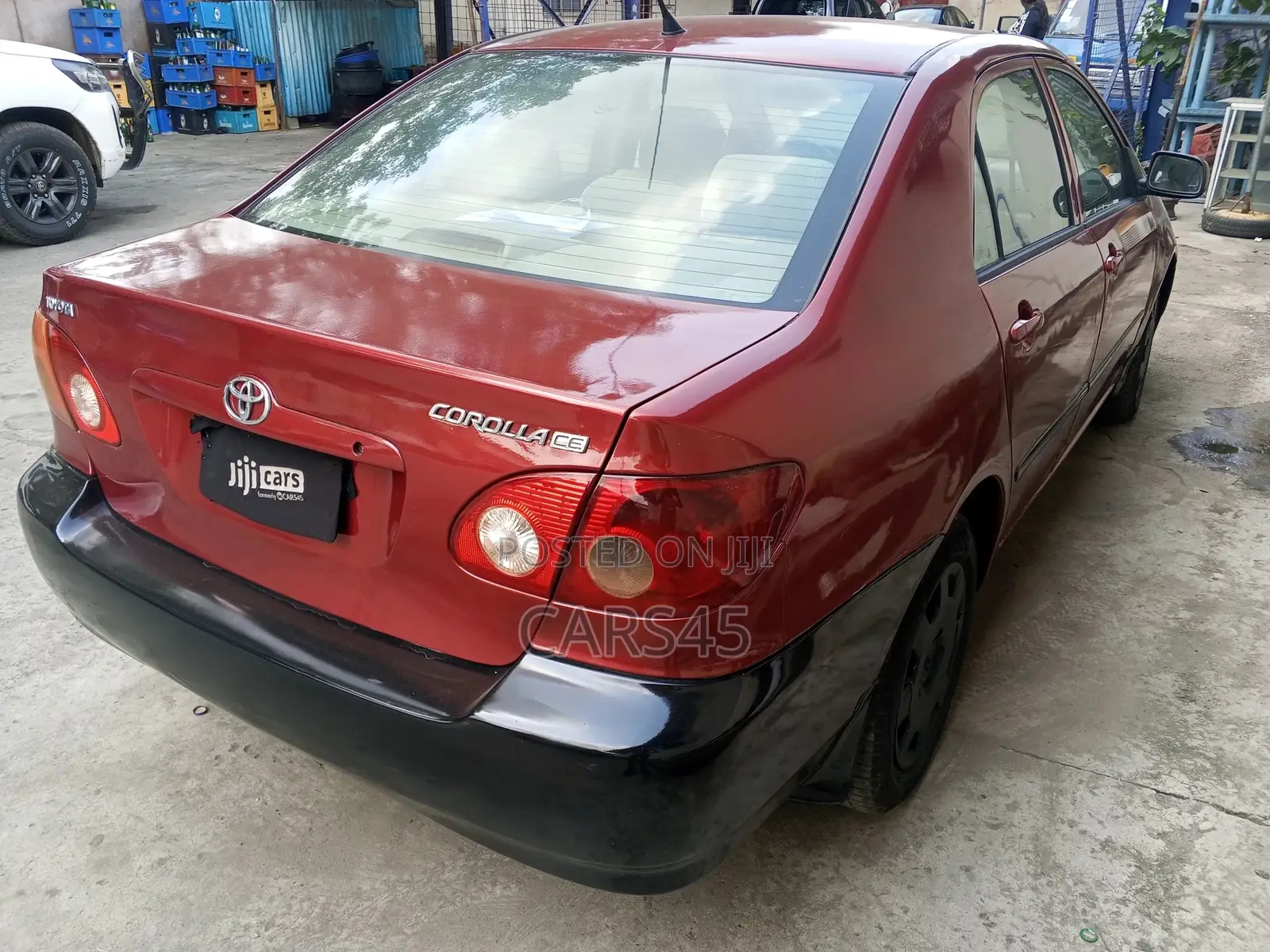 Toyota Corolla 2005 Red