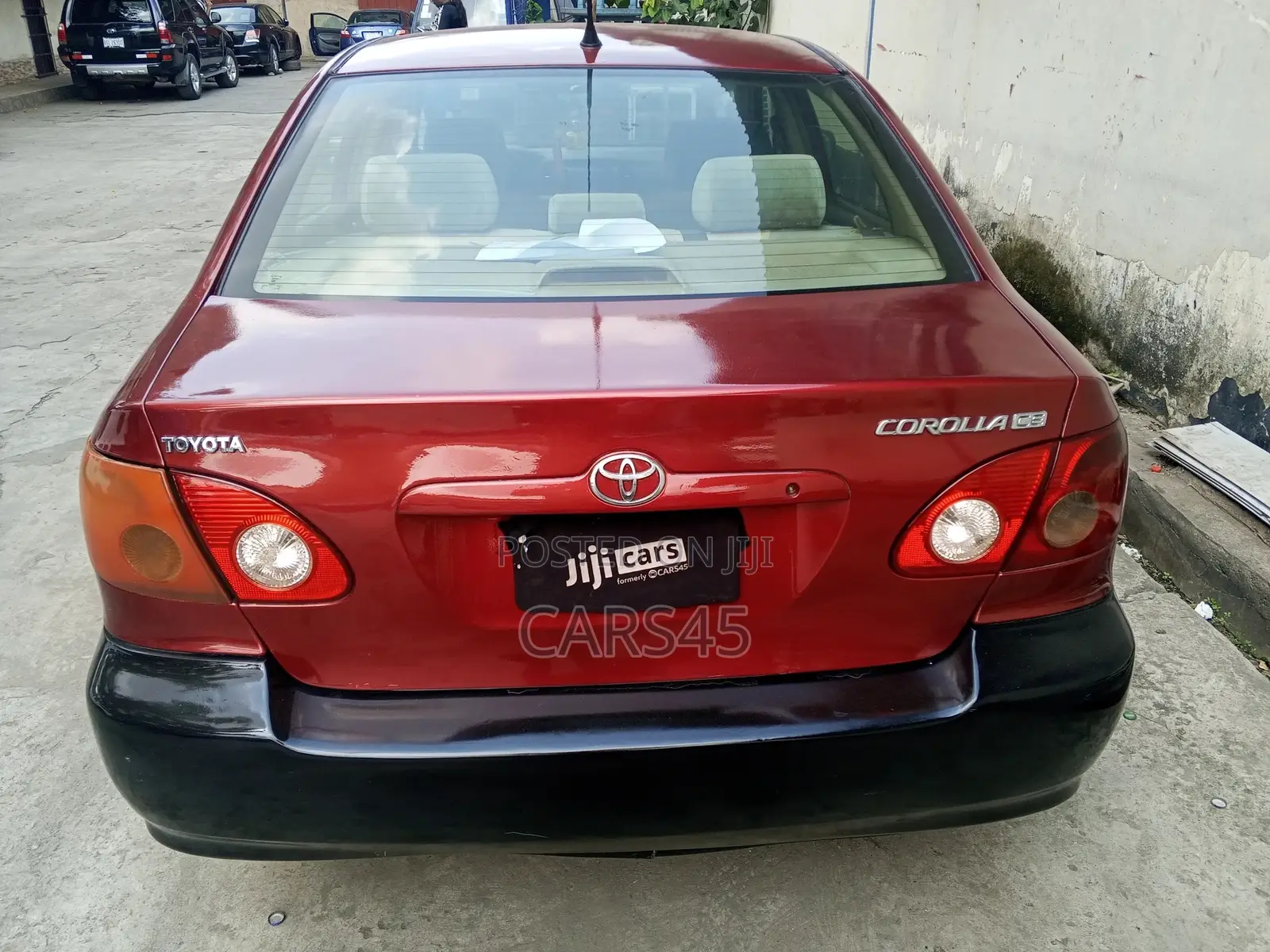 Toyota Corolla 2005 Red