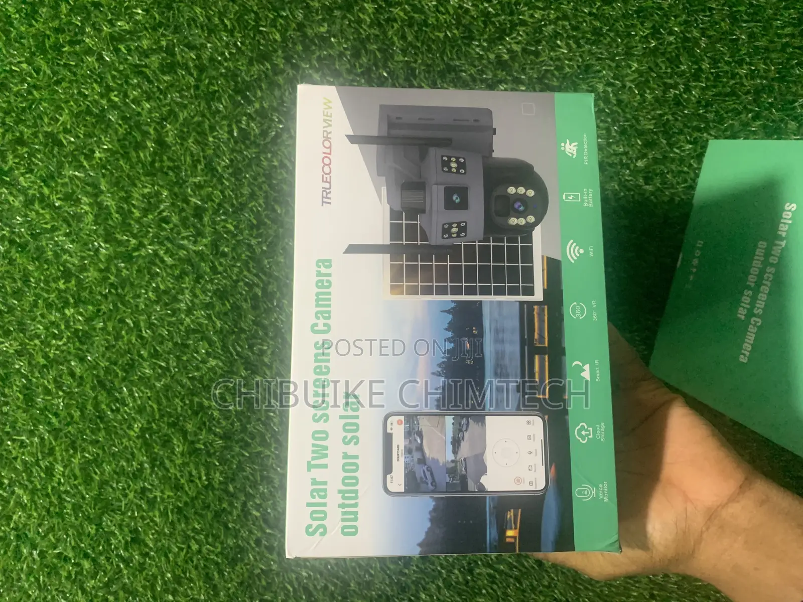 Solar Two Screen Camera Outdoor/Indoor 4g