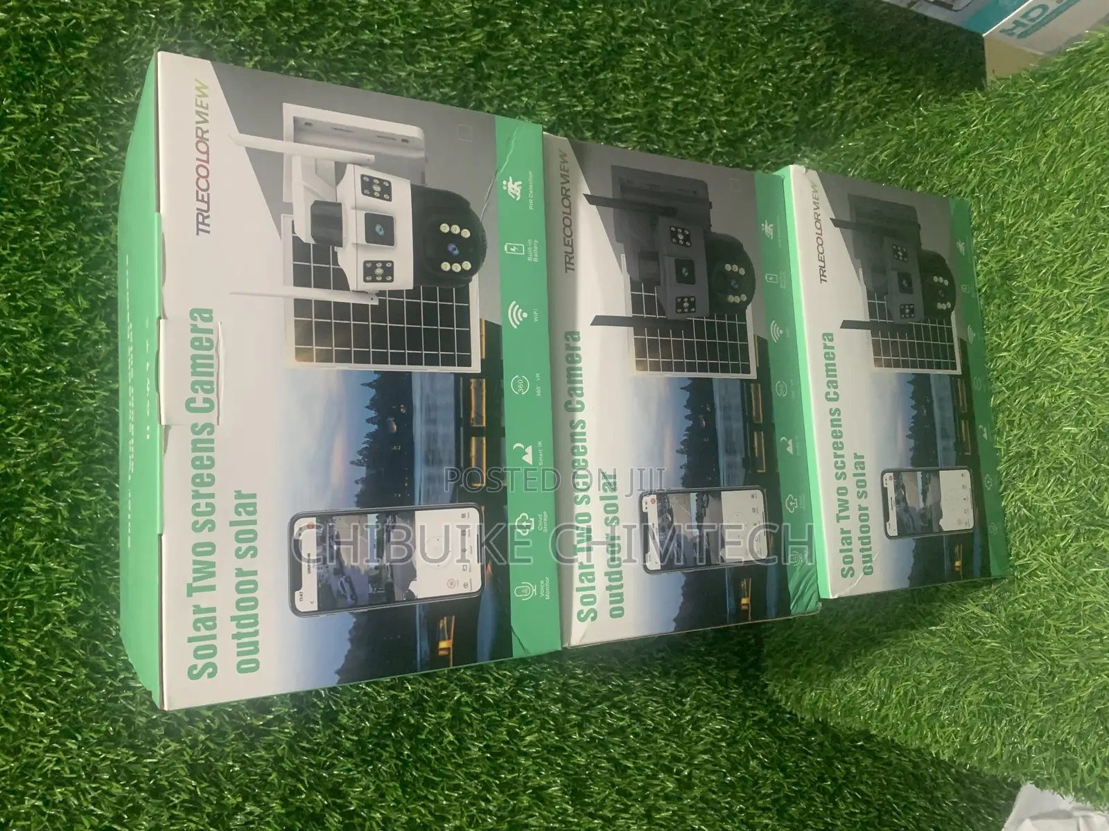 Solar Two Screen Camera Outdoor/Indoor 4g
