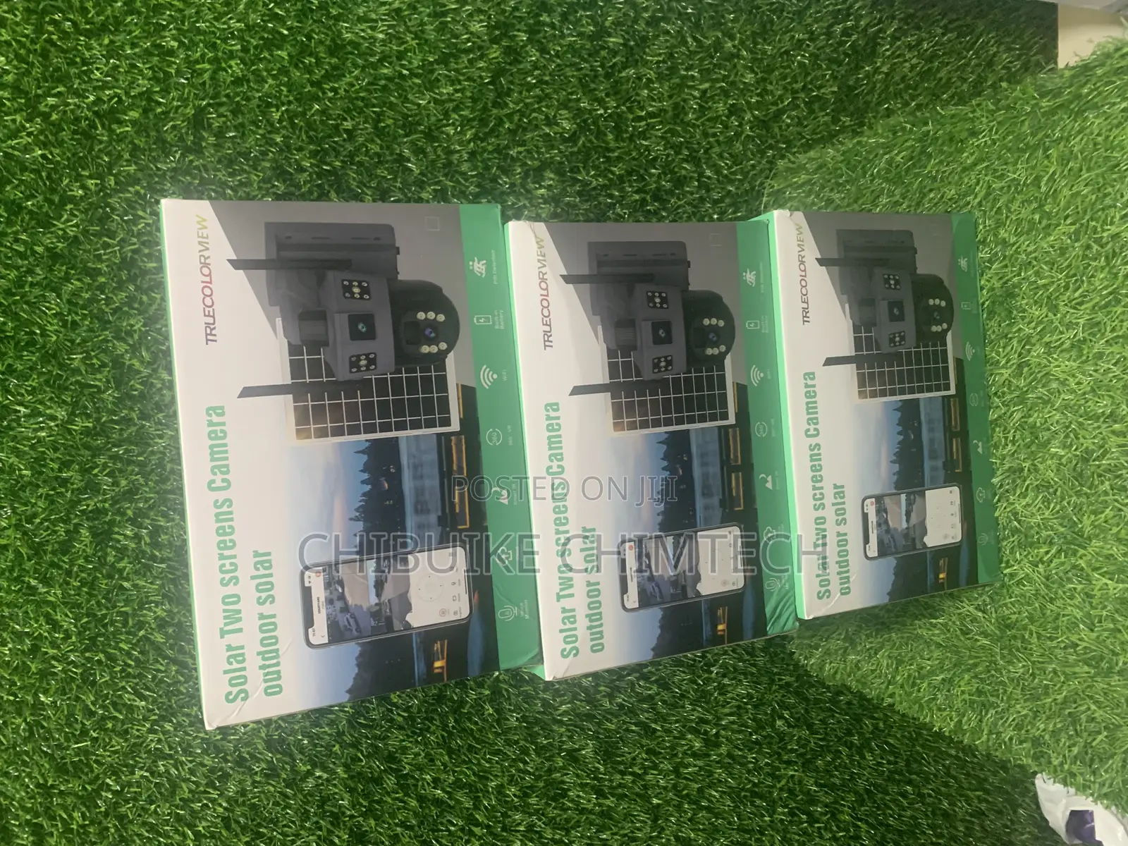 Solar Two Screen Camera Outdoor/Indoor 4g