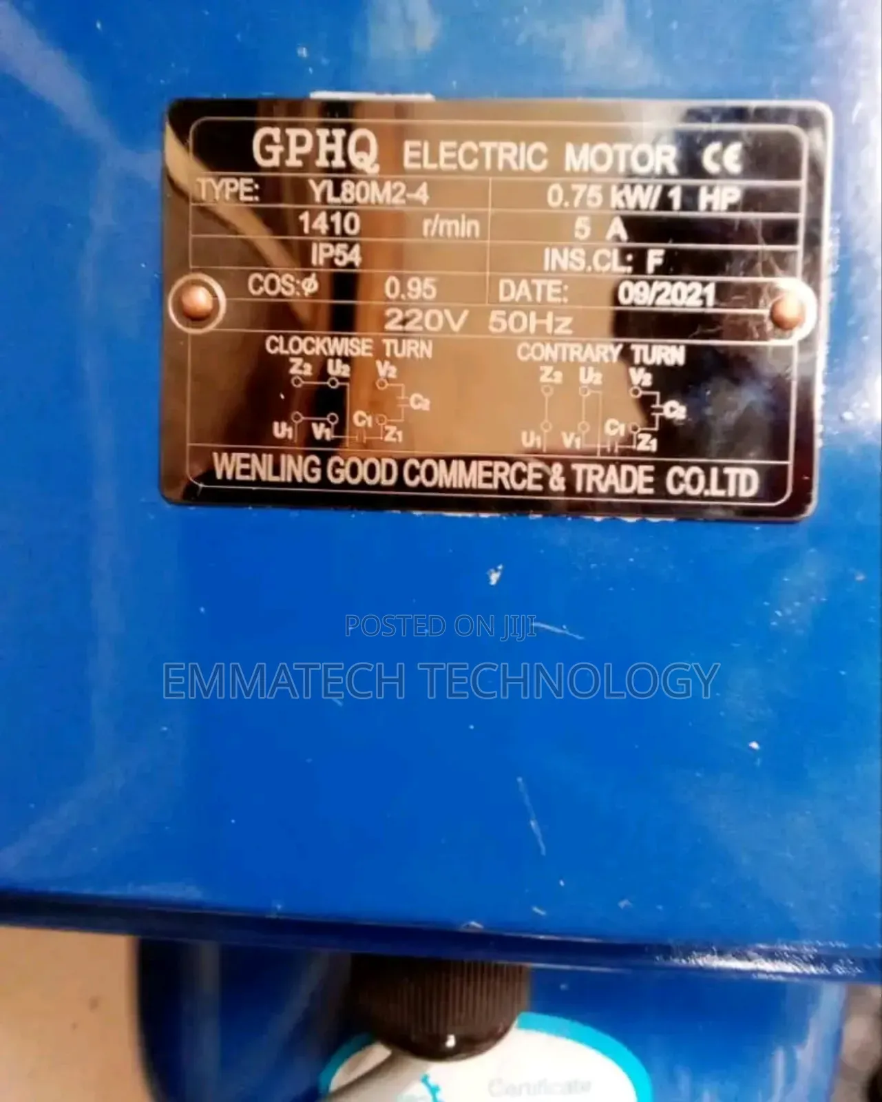 2hp Gas Pumping Machine