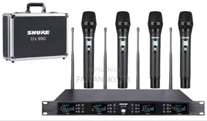 Original Professional Shure Wireless Microphone 4in1, D's990