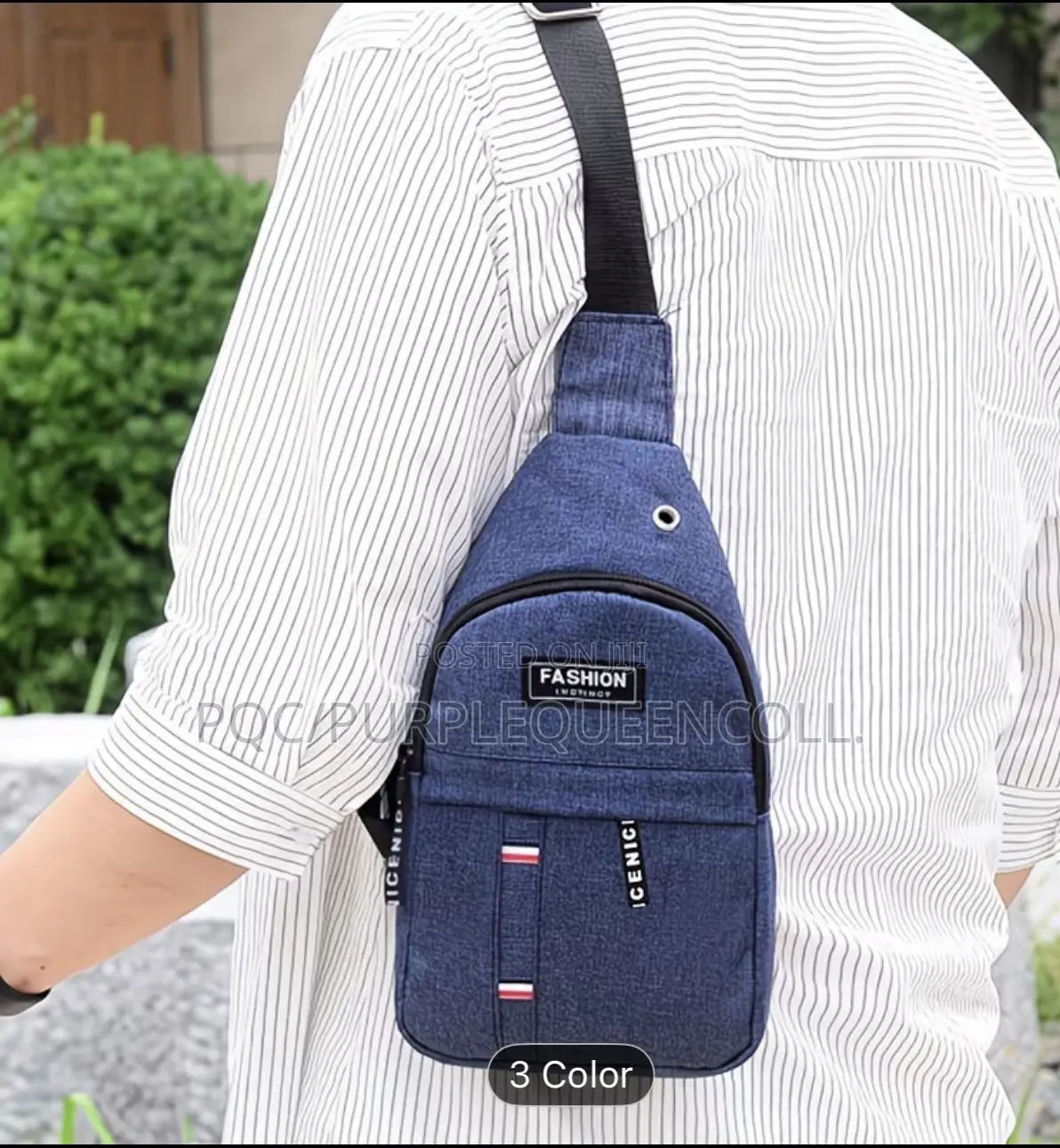 Oxford Crossbody Sling Chest Bag