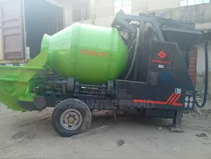 Concrete Mixer With Pump