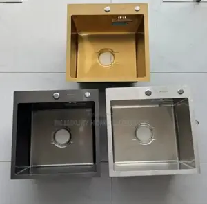 40x40 Single Bowl Handmade Sink