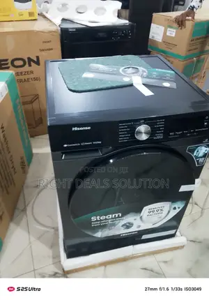 Hisense 10.5kg Front Load Washer Dryer: All-in-One Laundry Solution