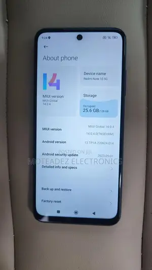 New Xiaomi Redmi Note 10 5G 128 GB Gray