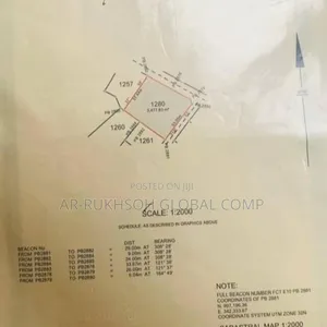 3,477m2 Residential Land in Karu on Tarred Road by Karu Bridge