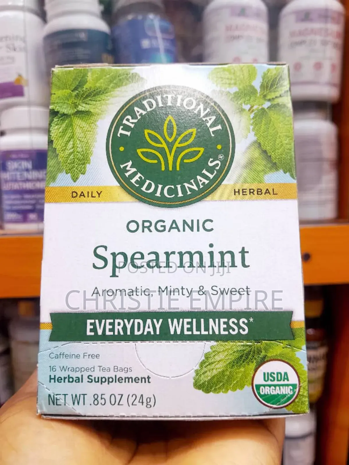 Traditional Mediconals Organic Spearmint