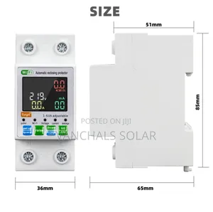 Smart Wifi Energy Check Meter Protector Smart Switch 63a