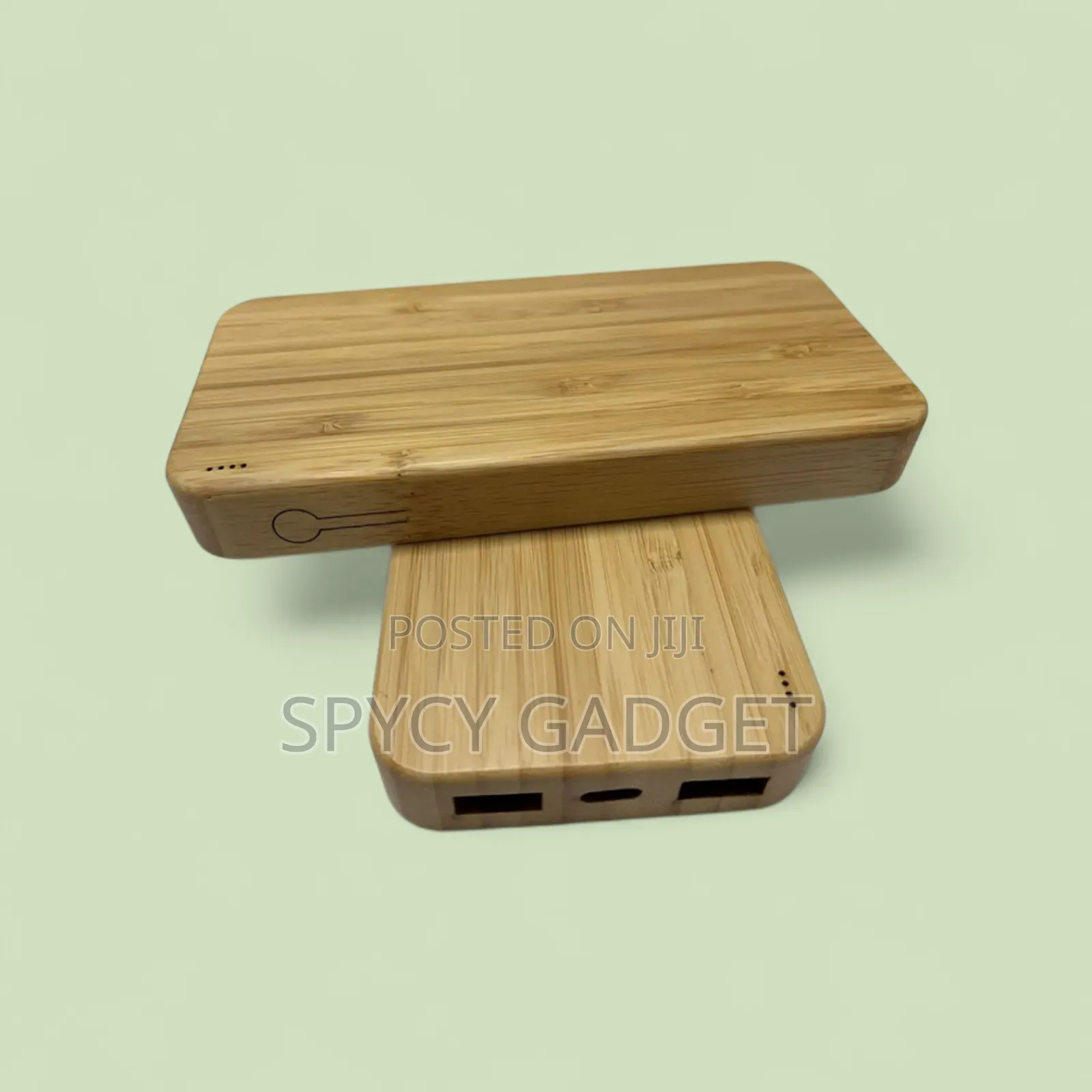 Portable 10000mah Wooden Power Bank