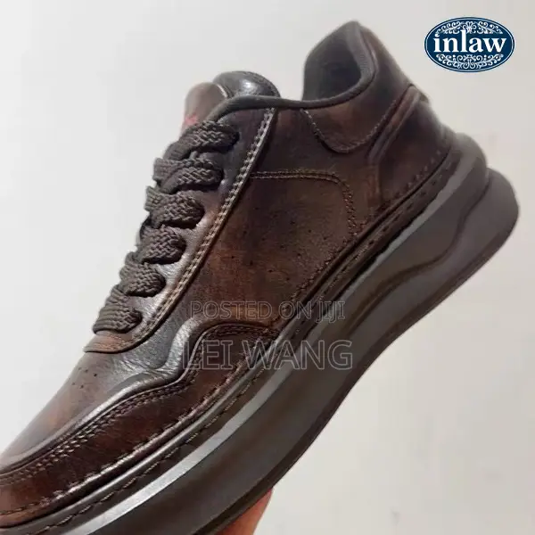 Man Shoe Animal Leather