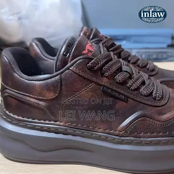 Man Shoe Animal Leather