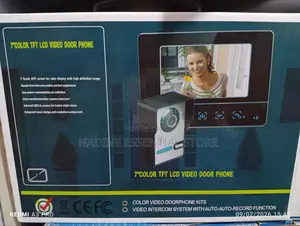 7" TFT LCD Color Video Door Phone Intercom System.