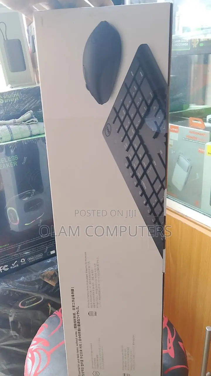 Dell Keyboard And Mouse - Km3322w - Us English