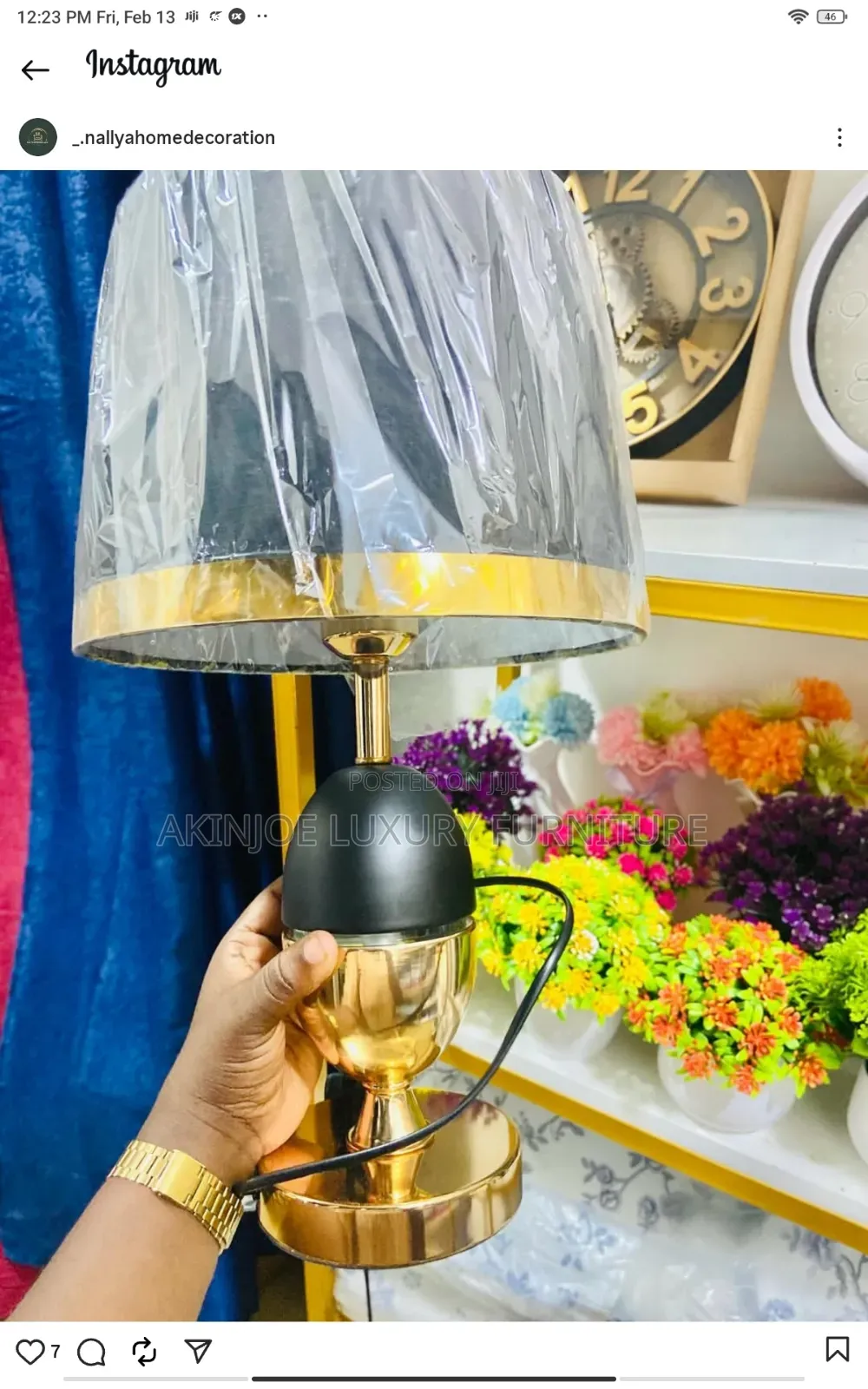 Bedside Table Lamp