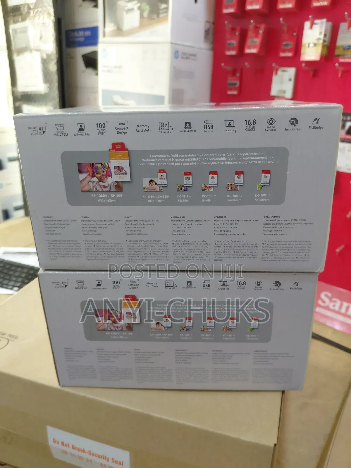 Canon Selphy Cp 1000 Compact Photo Printer