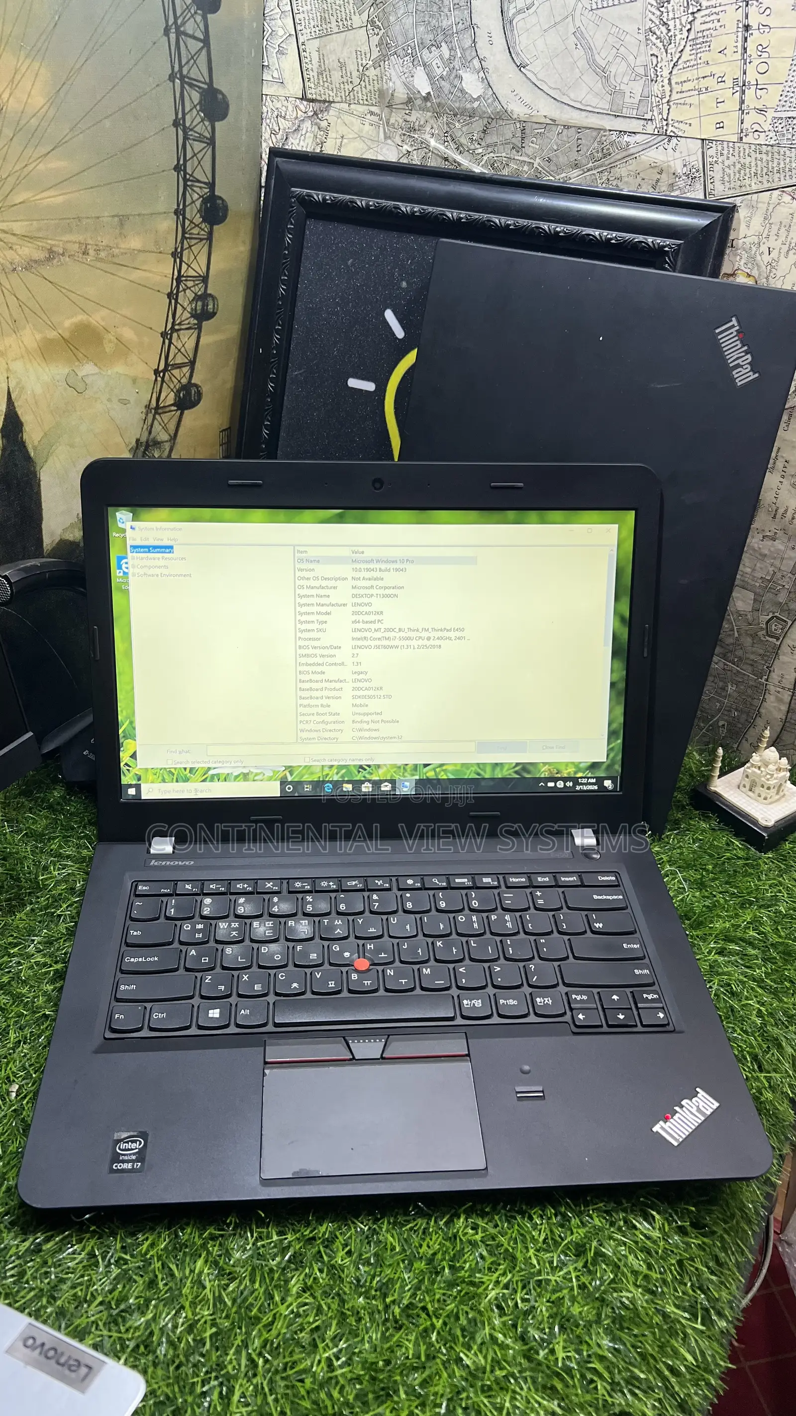 Laptop Lenovo ThinkPad Edge E450 8GB Intel Core i7 SSD 128GB