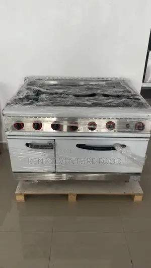 6 Burner Gas Cooker With Oven