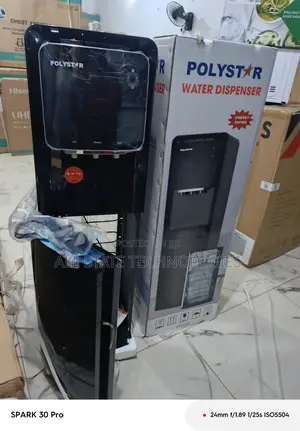 Polystar Hot, Normal Cold Water Dispenser 3 Nozzles