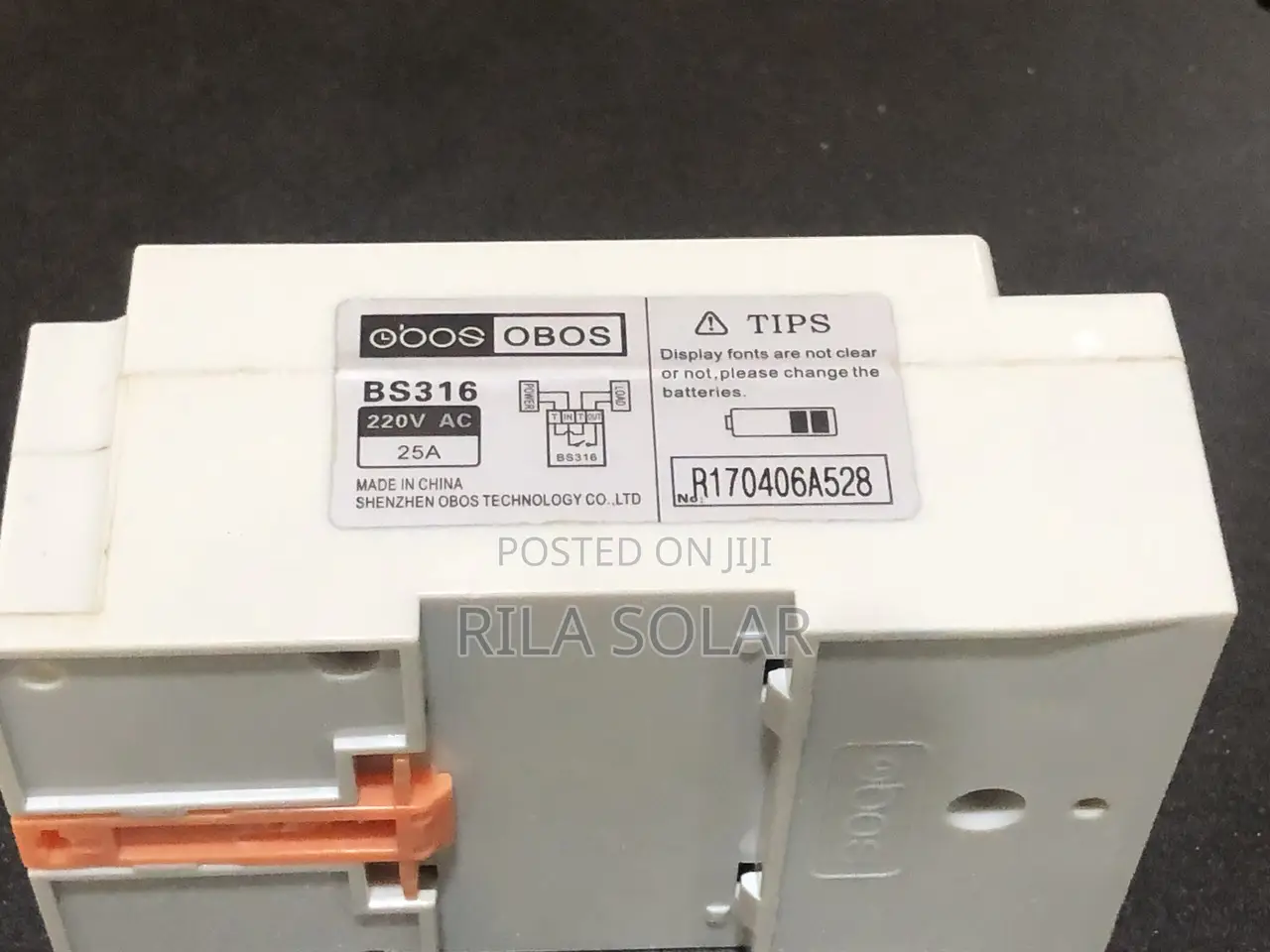25a Microcomputer Timer Switch