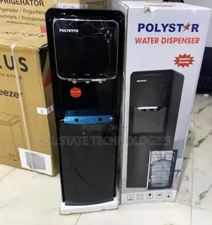 Polystar Premium 3 Tap Water Dispenser In Black